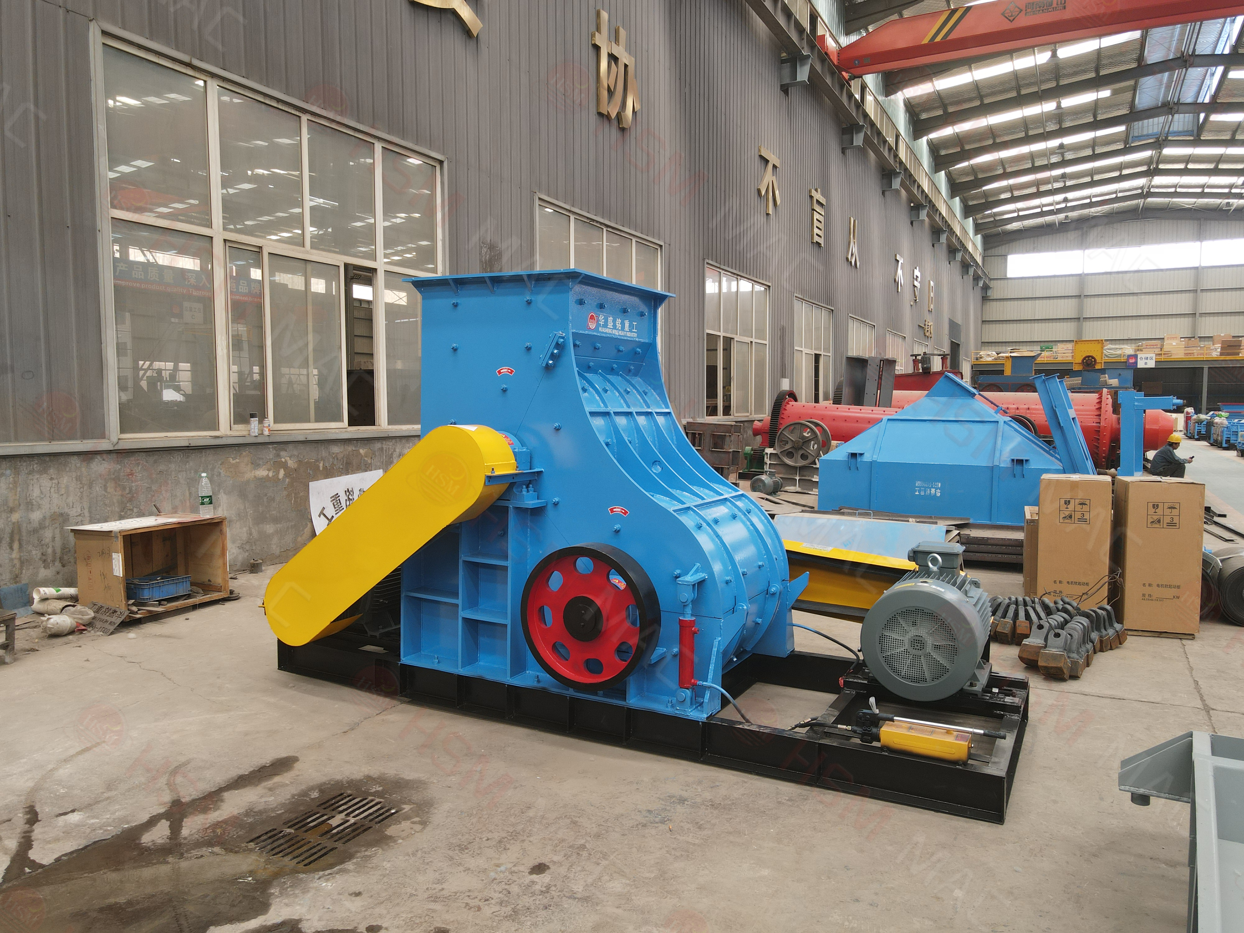 用雙級錘式破碎機處理煤矸石，出料粒度能達標嗎？